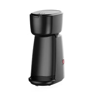 HKM-342867 Single Cup Drip Coffee Maker - Electric Stainless Steel Semi-Automatic Design