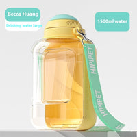 HKM-3430333 Portable 2-in-1 Dog and Cat Water Dispenser with Food Bowl ¨C Large Capacity Hydration and Feeding Solution