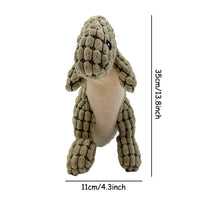 HKM-3431613 Interactive Sound Toy for Dogs - Durable Chew, Boredom Relief for Small Puppies and Large Dogs - 35x22x11cm
