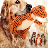 HKM-3431613 Interactive Sound Toy for Dogs - Durable Chew, Boredom Relief for Small Puppies and Large Dogs - 35x22x11cm