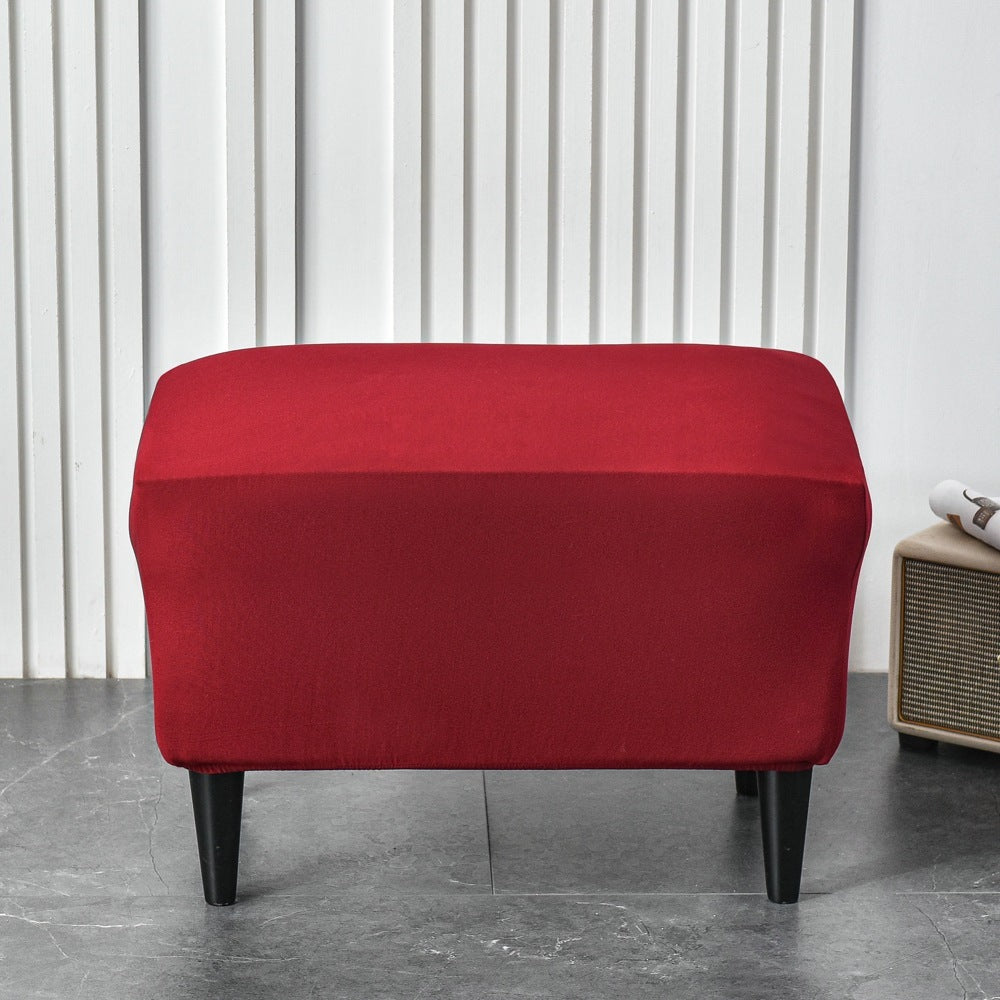 HKM-343187 Plush Silver Fox Velvet Chair Cover 40X60cm in Multiple Colors