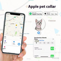 HKM-3432125 Smart Silicone Pet Collar Locator with App Connection and Long Battery Life