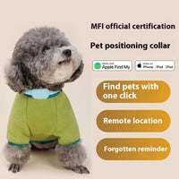 HKM-3432125 Smart Silicone Pet Collar Locator with App Connection and Long Battery Life