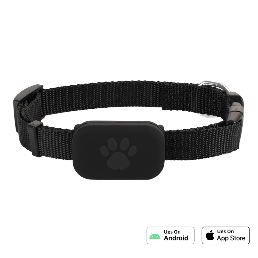 HKM-3432125 Smart Silicone Pet Collar Locator with App Connection and Long Battery Life