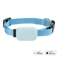 HKM-3432125 Smart Silicone Pet Collar Locator with App Connection and Long Battery Life