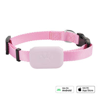 HKM-3432125 Smart Silicone Pet Collar Locator with App Connection and Long Battery Life