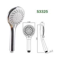 HKM-343315 Handheld Shower Head with Water-Saving Rain Shower Technology for Enhanced Bathroom Experience