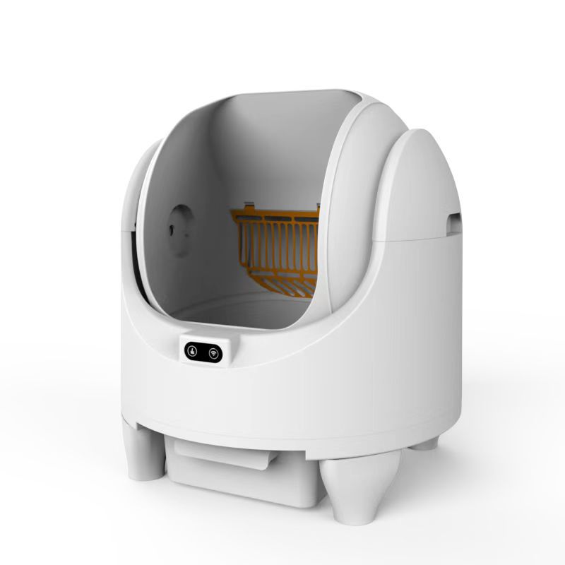 HKM-3433917 Intelligent Fully Automatic Cat Litter Box with Smart Control and Air Purification