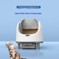 HKM-3433917 Intelligent Fully Automatic Cat Litter Box with Smart Control and Air Purification