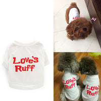 HKM-3434301 Casual Cotton T-Shirt for Pets - Comfortable Leisure Wear