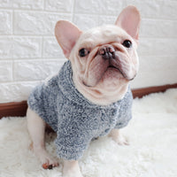 HKM-3434557 Cozy Coral Fleece Dog Clothes for Warmth and Comfort