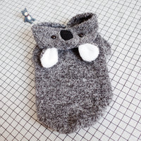 HKM-3434557 Cozy Coral Fleece Dog Clothes for Warmth and Comfort