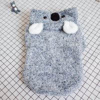 HKM-3434557 Cozy Coral Fleece Dog Clothes for Warmth and Comfort