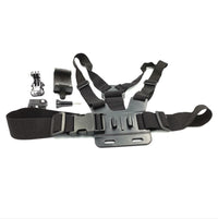 HKM-343507 Adjustable Chest Strap Holder for 4-6 Inch Mobile Phones and Sports Cameras