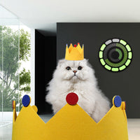 HKM-3436093 Felt Corrugated Paper Cat Nest for Claw Grinding, Climbing, Playing, and Resting