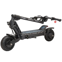 HKM-343635 Folding Electric Scooter with 10-Inch Tires, 71 km Range, 250W Motor, Hydraulic Brakes, Full Suspension