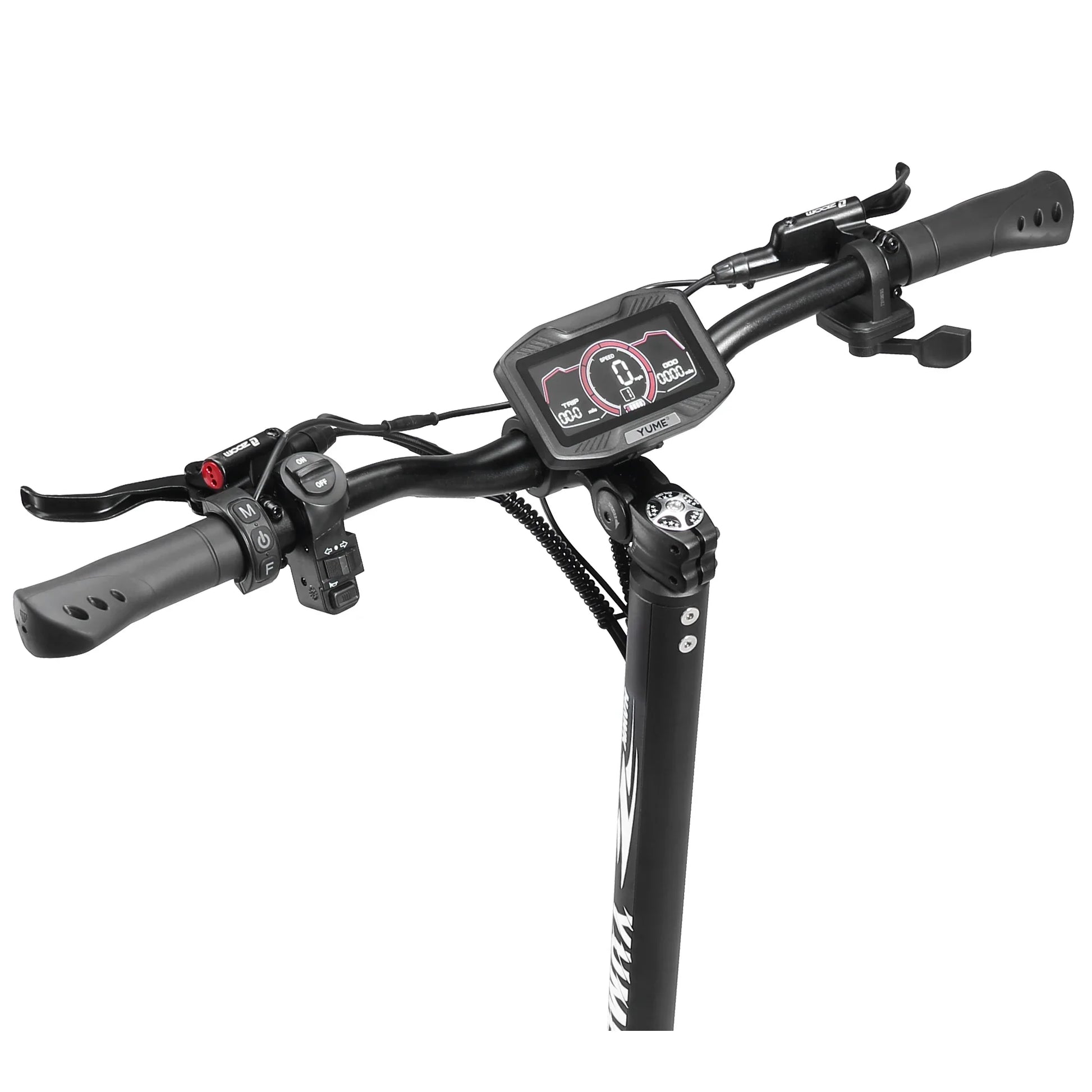 HKM-343635 Folding Electric Scooter with 10-Inch Tires, 71 km Range, 250W Motor, Hydraulic Brakes, Full Suspension
