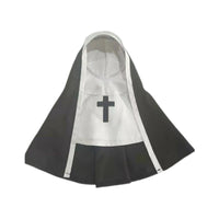 HKM-3437373 Nun Dog Costume for Small to Medium Dogs - Halloween Cloak Outfit for Pets
