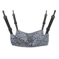 HKM-3437501 Cozy Adjustable Hammock Bed for Cats - Durable Indoor Pet Hanging Seat with Plush Winter Option
