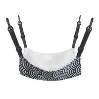 HKM-3437501 Cozy Adjustable Hammock Bed for Cats - Durable Indoor Pet Hanging Seat with Plush Winter Option