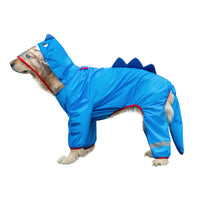 HKM-3438269 Waterproof Four-Legged Raincoat for Medium to Large Dogs - Multiple Styles Available