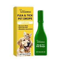 HKM-3438525 Flea and Tick Treatment for Dogs - External Skin Care Drops with Herbal Extracts