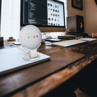 HKM-343955 Compact Voice Assistant Holder for Kitchen, Bedroom, and Study - Versatile Table Mount Solution
