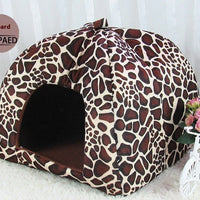 HKM-3439933 Cozy Cotton Pet House with Sturdy Low Foot Railing for Comfort and Stability