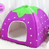 HKM-3439933 Cozy Cotton Pet House with Sturdy Low Foot Railing for Comfort and Stability
