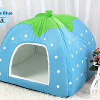 HKM-3439933 Cozy Cotton Pet House with Sturdy Low Foot Railing for Comfort and Stability