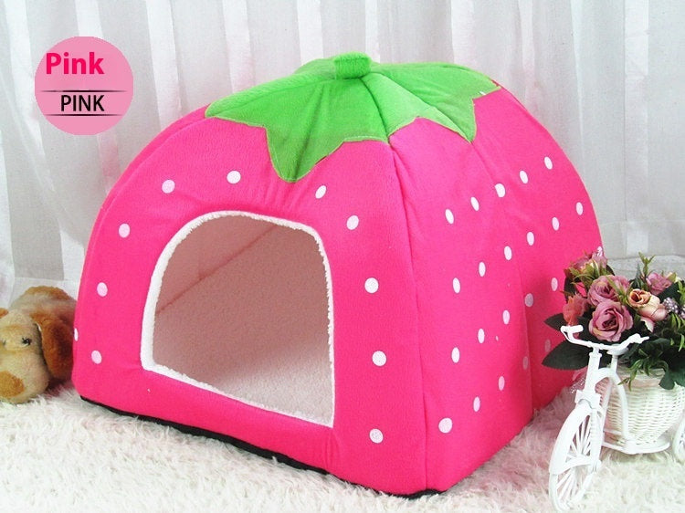 HKM-3439933 Cozy Cotton Pet House with Sturdy Low Foot Railing for Comfort and Stability