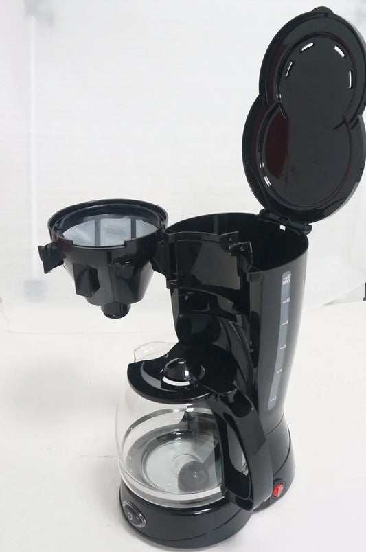 HKM-344019 12-Cup Drip Coffee Maker with Permanent Filter - Effortless Brewing for Home or Office