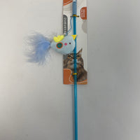 HKM-3440701 Whimsical Cat Toy on a Stick for Interactive Playtime