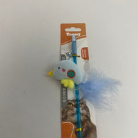 HKM-3440701 Whimsical Cat Toy on a Stick for Interactive Playtime