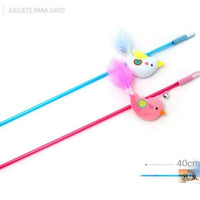 HKM-3440701 Whimsical Cat Toy on a Stick for Interactive Playtime