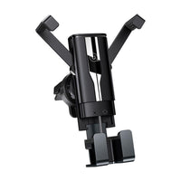 HKM-344147 Fully Automatic Gravity Air Outlet Dual-arm Car Mobile Phone Holder with One-handed Access