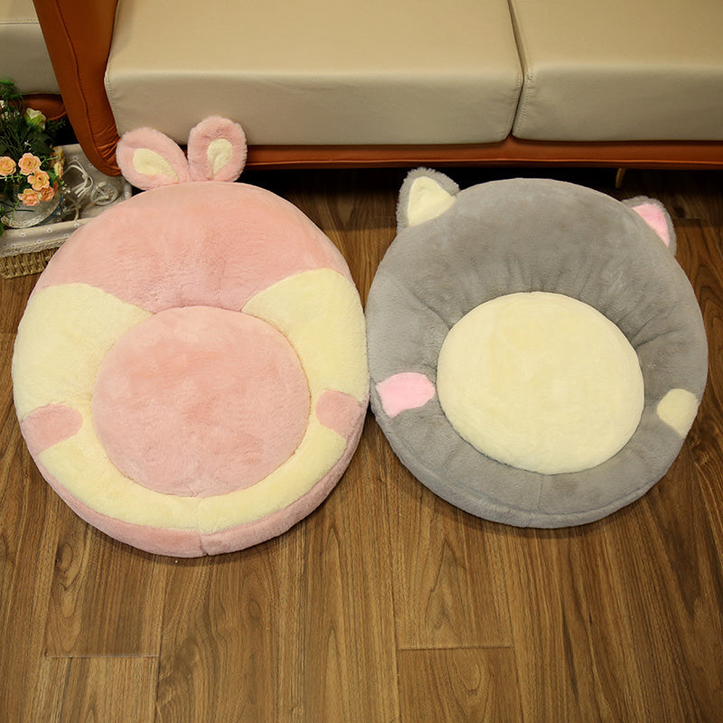 HKM-344275 Plush Animal Shape Lazy Sofa with Thickened Cushion for Comfort