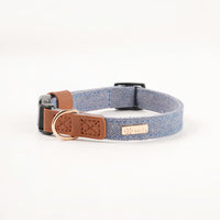 HKM-3443645 Adjustable Anti-Lost Dog Collar with Matching Hand Holding Rope and Bandana for Shiba Inu