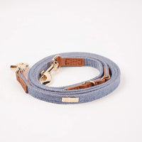HKM-3443645 Adjustable Anti-Lost Dog Collar with Matching Hand Holding Rope and Bandana for Shiba Inu