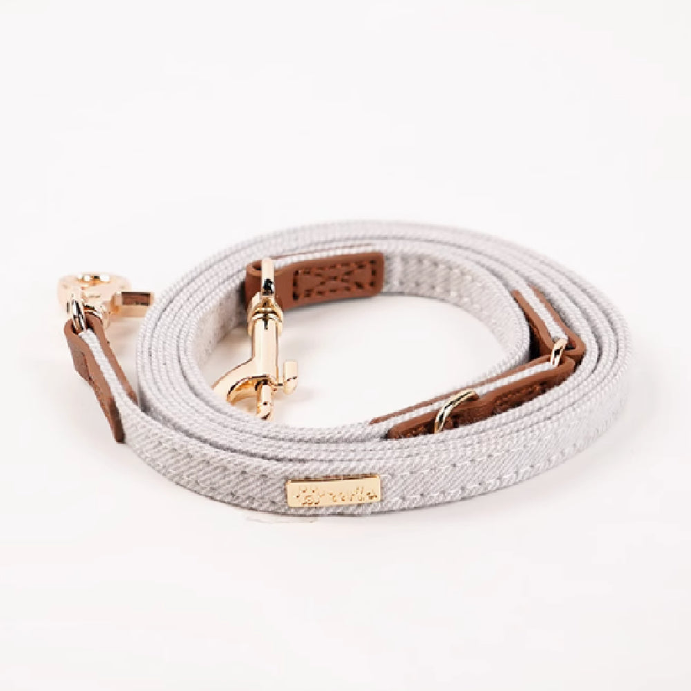 HKM-3443645 Adjustable Anti-Lost Dog Collar with Matching Hand Holding Rope and Bandana for Shiba Inu
