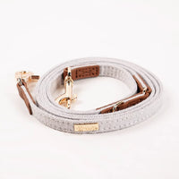 HKM-3443645 Adjustable Anti-Lost Dog Collar with Matching Hand Holding Rope and Bandana for Shiba Inu