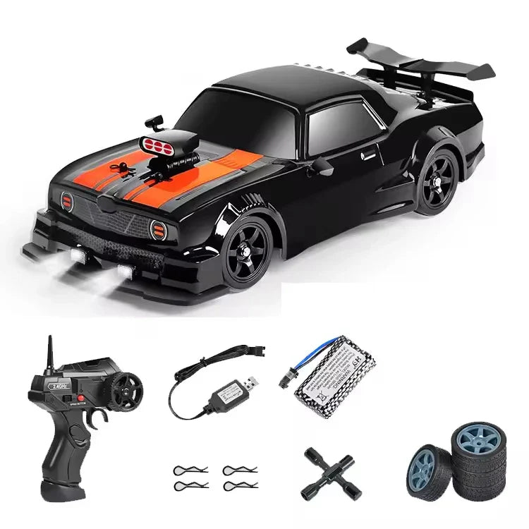 HKM-344403 Electric 1/16 Scale Remote Control Drift Car - 18KM/H Speed, 2.4GHz, Indoor/Outdoor for Ages 5+