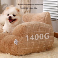 HKM-3445693 All-Season Removable and Washable Pet Bed with Enhanced Warmth Options for Small to Extra Large Pets