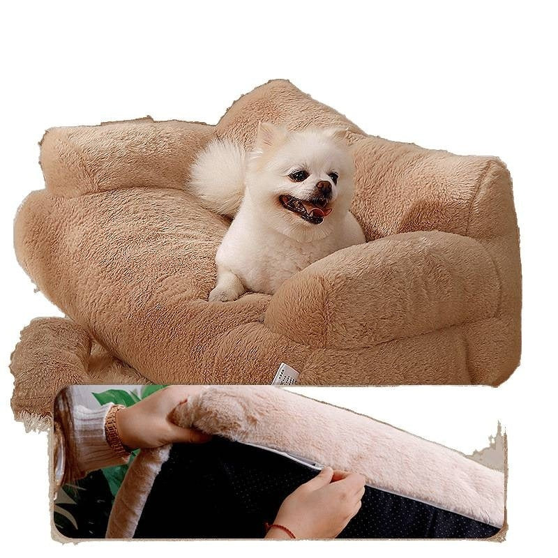 HKM-3445693 All-Season Removable and Washable Pet Bed with Enhanced Warmth Options for Small to Extra Large Pets
