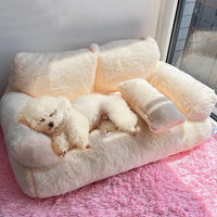 HKM-3445693 All-Season Removable and Washable Pet Bed with Enhanced Warmth Options for Small to Extra Large Pets