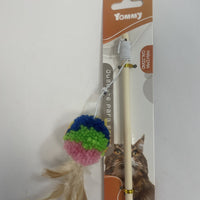 HKM-3446461 Interactive Cat Teaser Stick with Feather and Bell