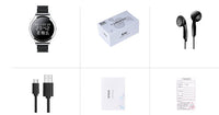 HKM-344659 Black Sports Watch with Recording Function and USB Charging