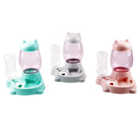 HKM-3447485 Automatic Pet Feeder and Water Dispenser, 800ml Food Bowl, Compact Design, Non-toxic PP Resin