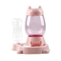 HKM-3447485 Automatic Pet Feeder and Water Dispenser, 800ml Food Bowl, Compact Design, Non-toxic PP Resin