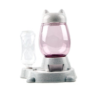 HKM-3447485 Automatic Pet Feeder and Water Dispenser, 800ml Food Bowl, Compact Design, Non-toxic PP Resin
